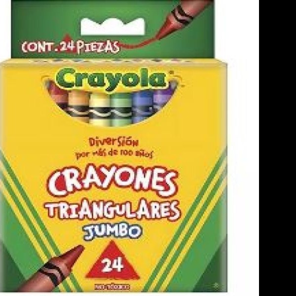 CRAYONES EST.C24 CRAYOLA TRIANG. 524324 C24